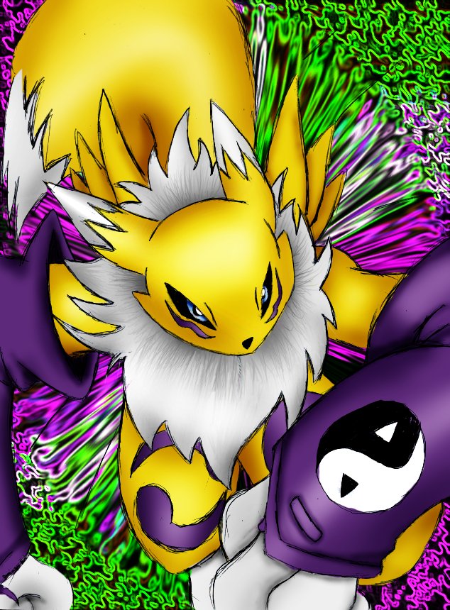 Renamon's attack