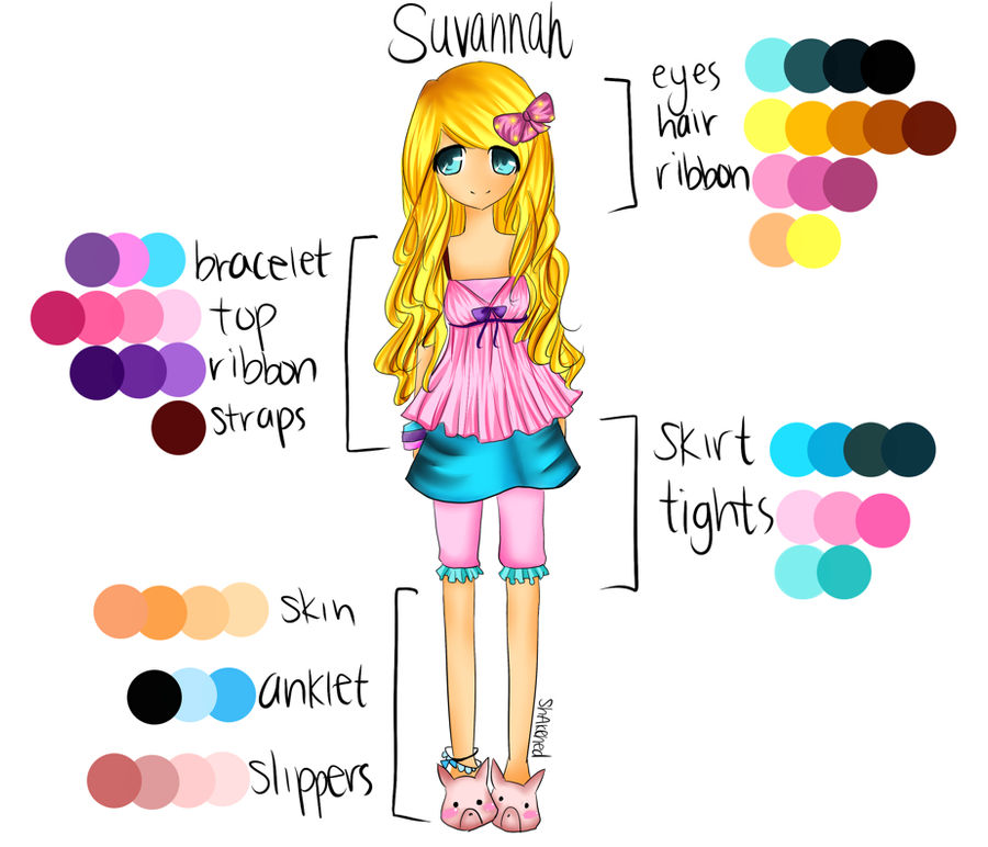 OC Character Reference Sheet by Shakened on DeviantArt
