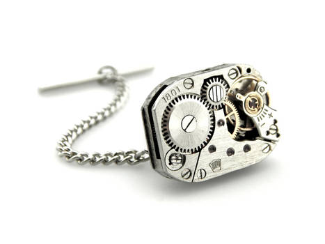 Watch Parts Tie Tack