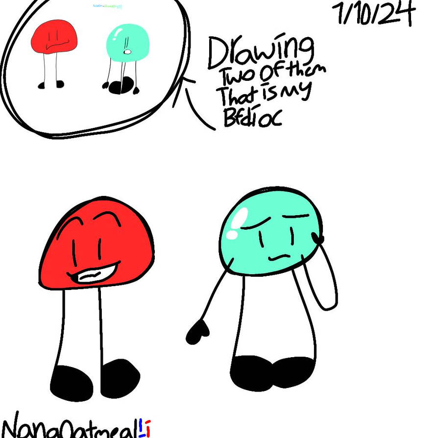 Box Oc Bfdi Drawing two of them plus my bfdi oc by nafeesahabdulqawiyy on DeviantArt