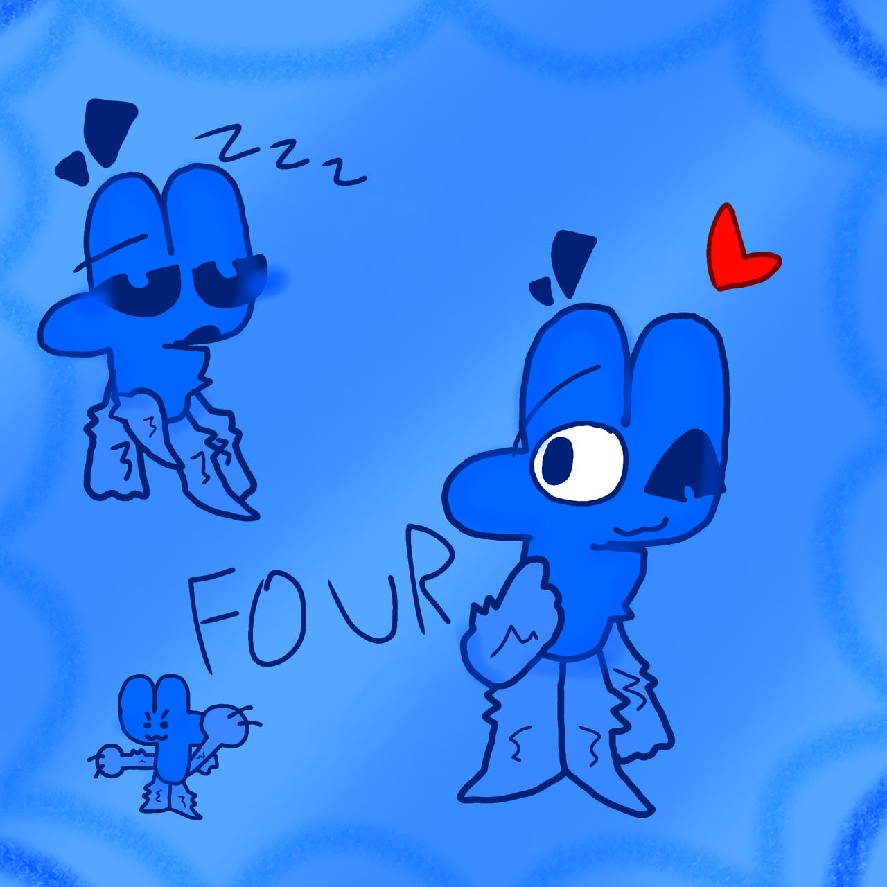 Bfb FOUR BFB by SixAdump21 on DeviantArt