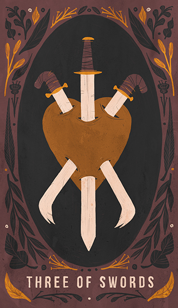 three of swords