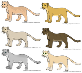 Lion adoptables