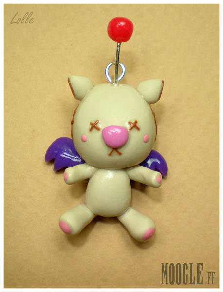 Fimo Moogle Final Fantasy