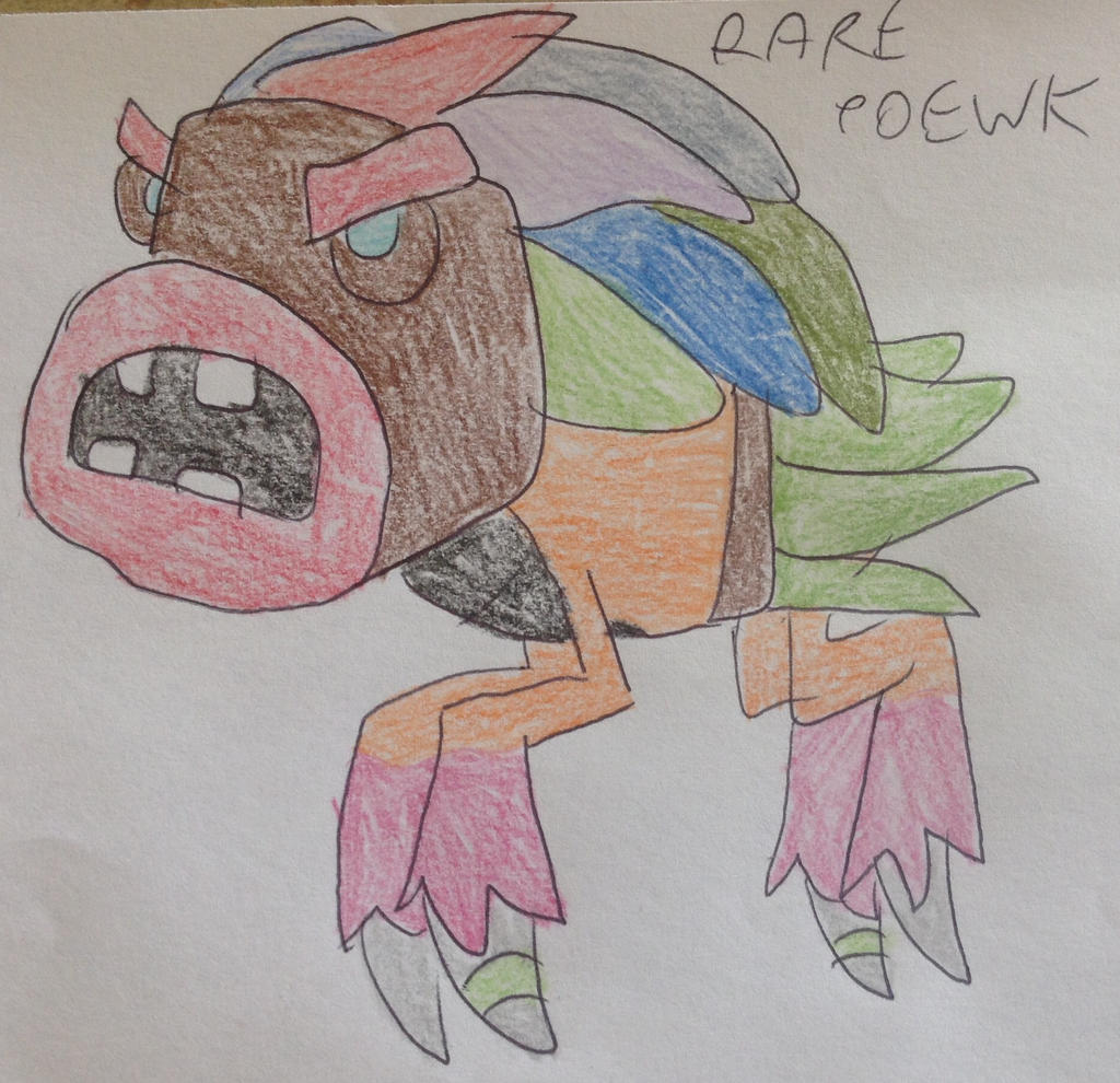 Rare Poewk (fanmade) by Alessiacafona on DeviantArt