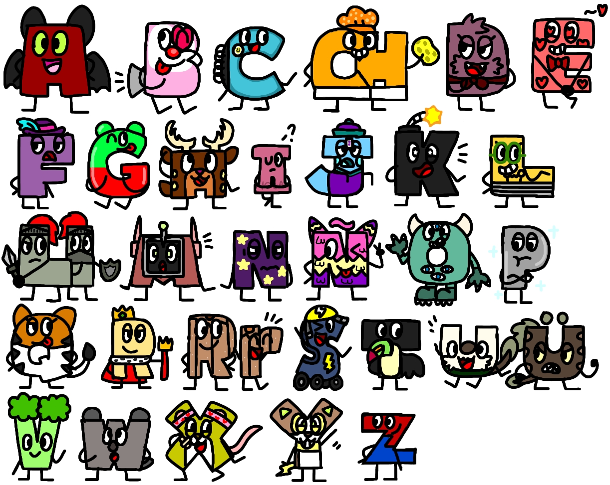 My Alfabetons (Spanish Alphabetons) by Alessiacafona on DeviantArt