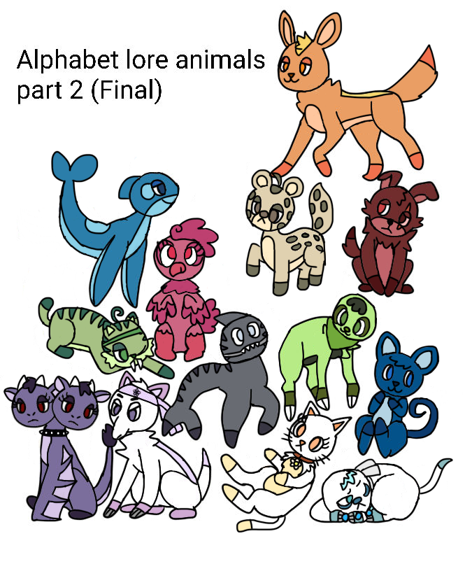 Alphabet Lore - Lowercase F and N by Princess-Josie-Riki on DeviantArt
