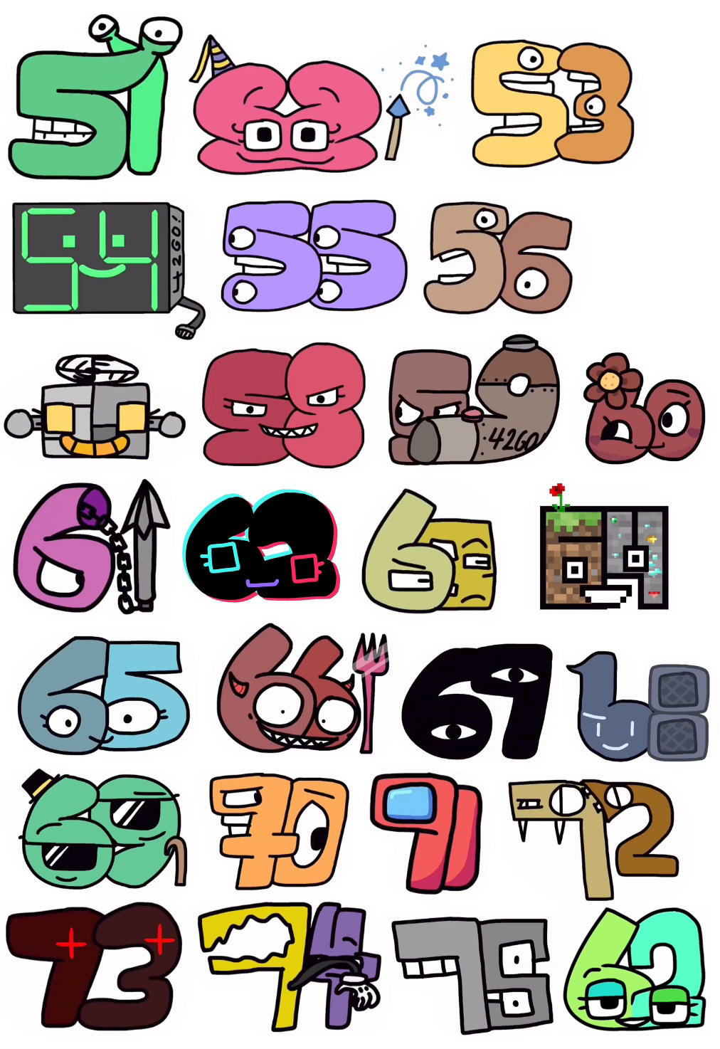 Soup's Number Lore 5 by GingerDemonKitten666 on DeviantArt