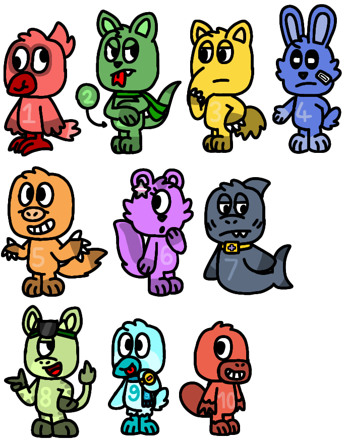 Soup Earth Society Number Lore as Animals 1.2 by Alessiacafona on ...