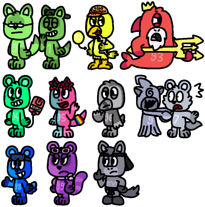 Soup Earth Society Number Lore as Animals 10 by Alessiacafona on DeviantArt