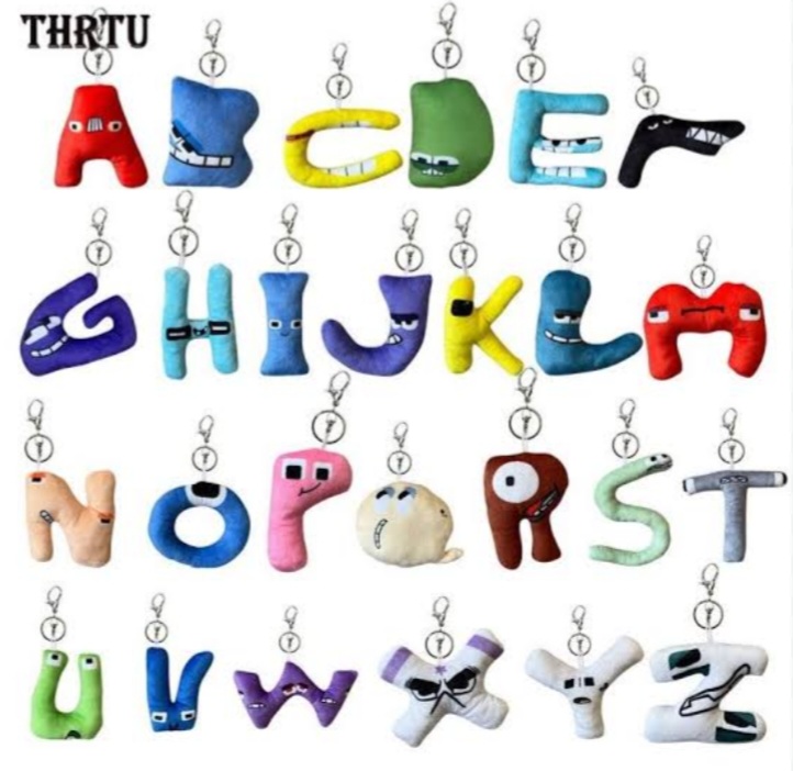 F and N alphabet Lore Lowercase - Alphabet Lore - Magnet