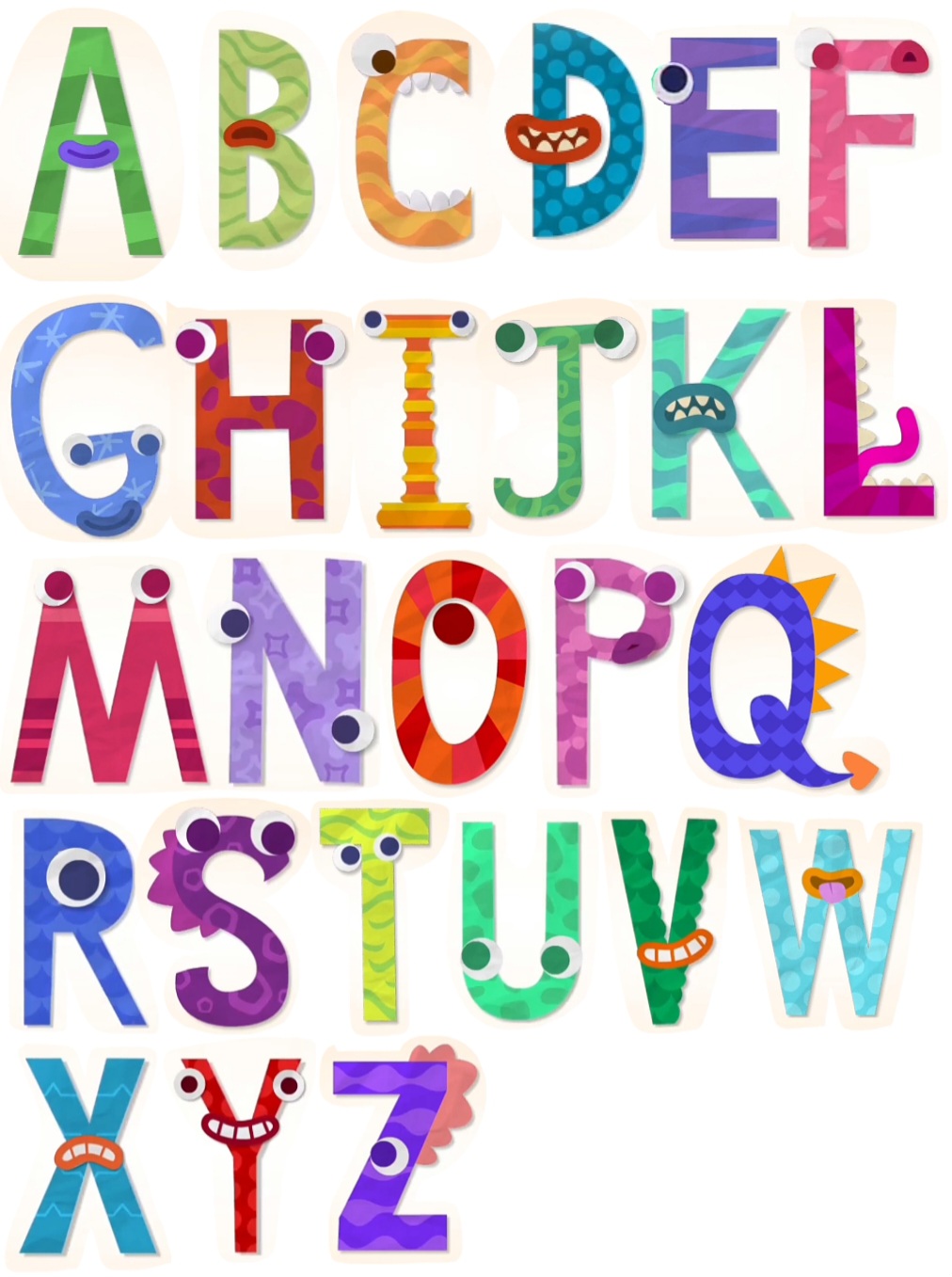 Endless Alphabet Poster by Alessiacafona on DeviantArt