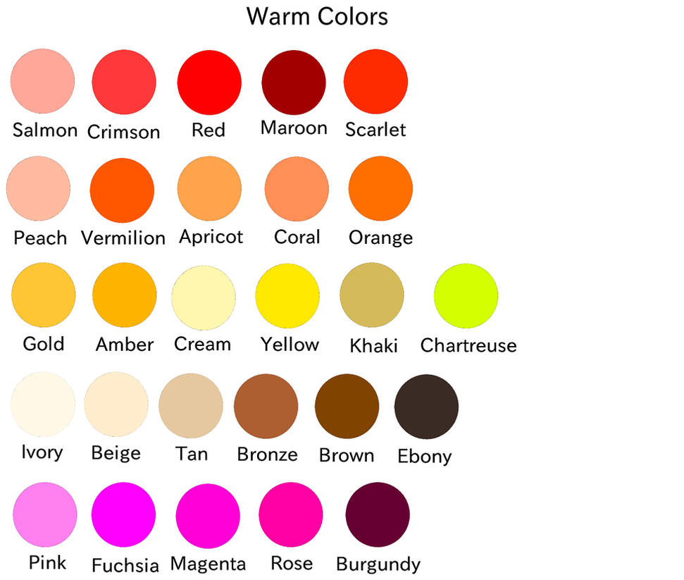 Two Random Color Charts I Did for Fun by Alessiacafona on DeviantArt