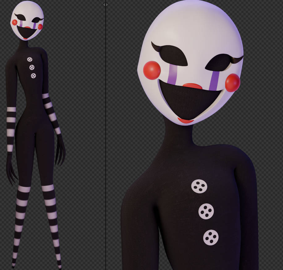 Custom puppet model by HoneydewStudiosYT on DeviantArt
