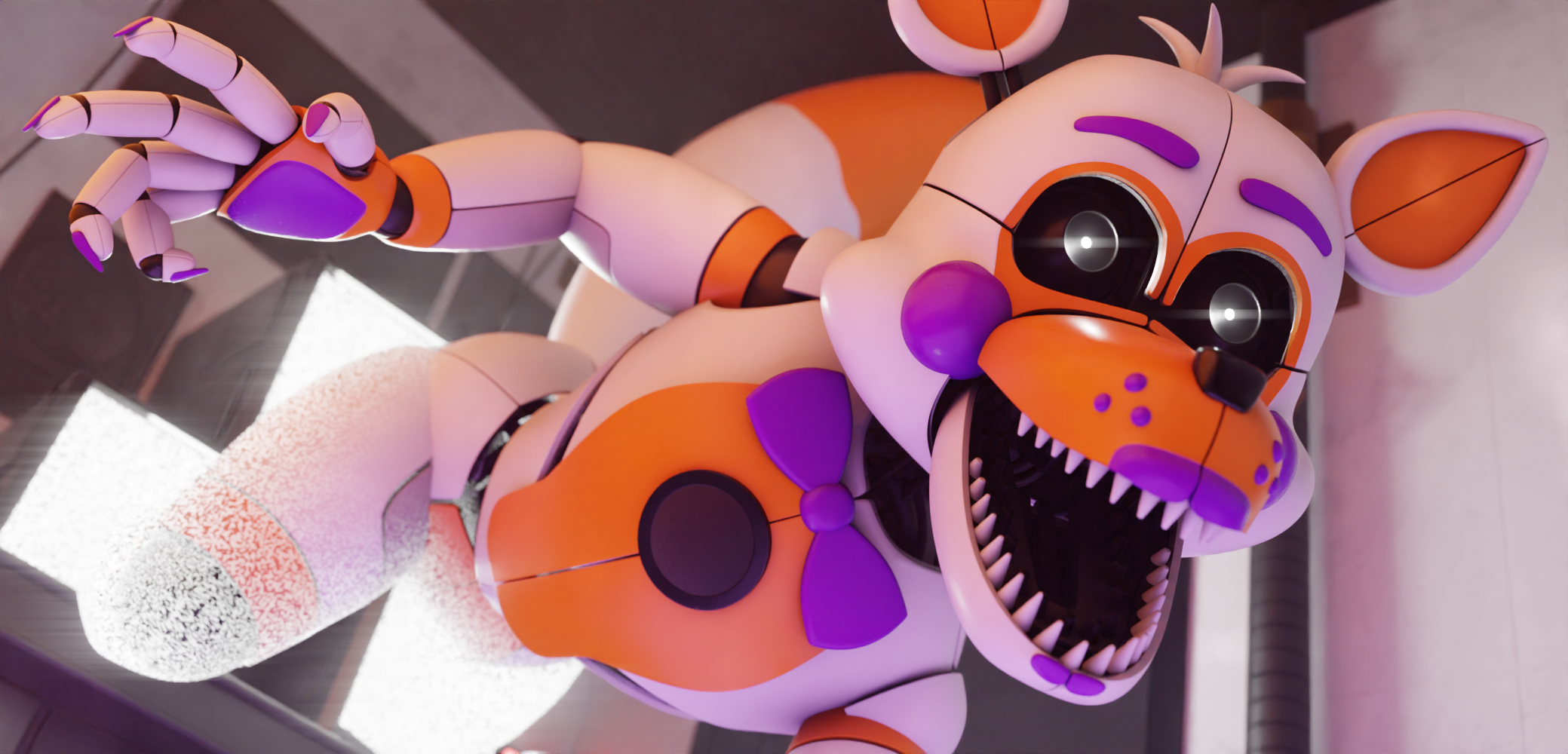 Lolbit Hand Lolbit poster (colorful version) by HoneydewStudiosYT on DeviantArt