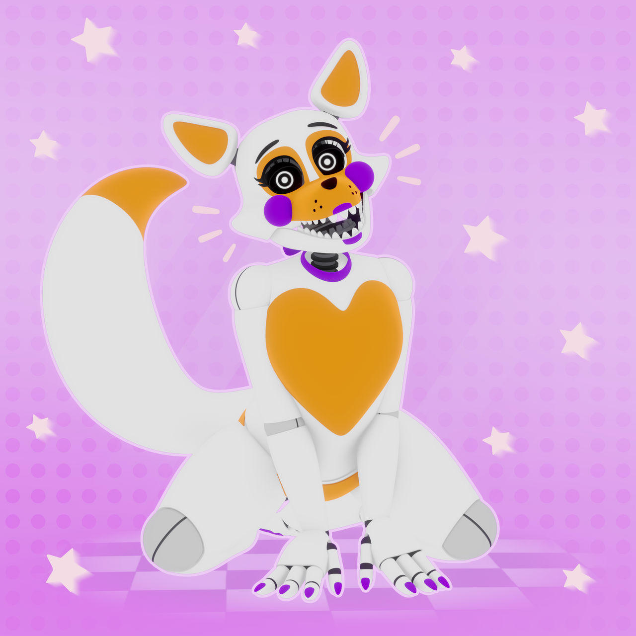 Lolbit Racing Game Toy Lolbit by HoneydewStudiosYT on DeviantArt