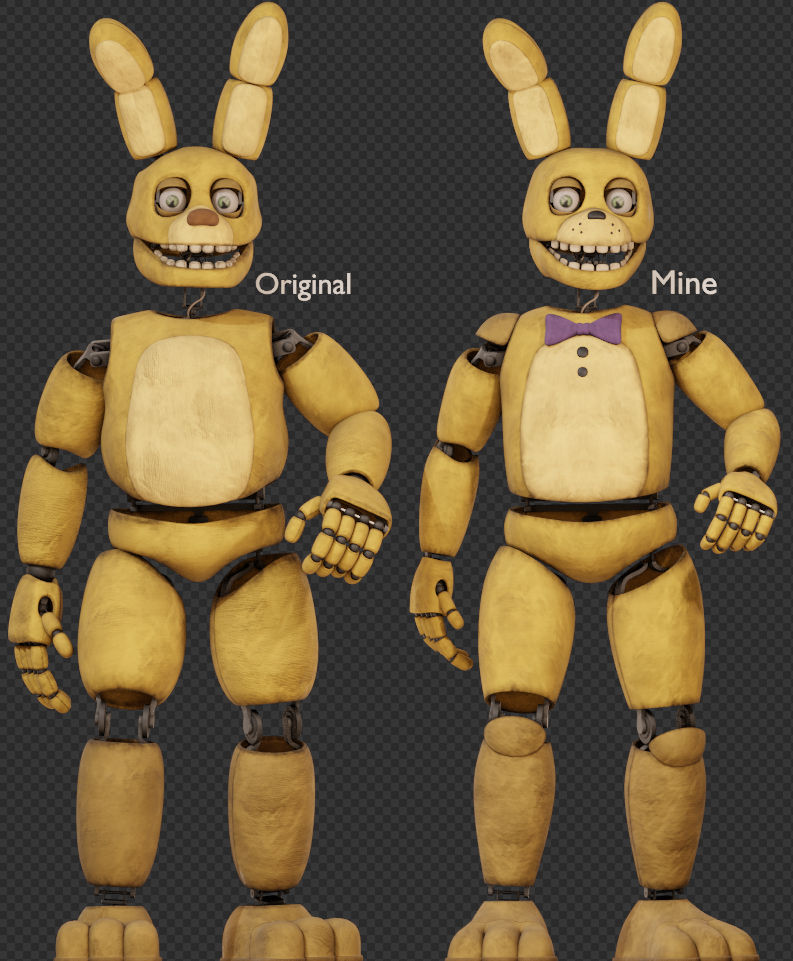 Spring-bonnie edit by HoneydewStudiosYT on DeviantArt
