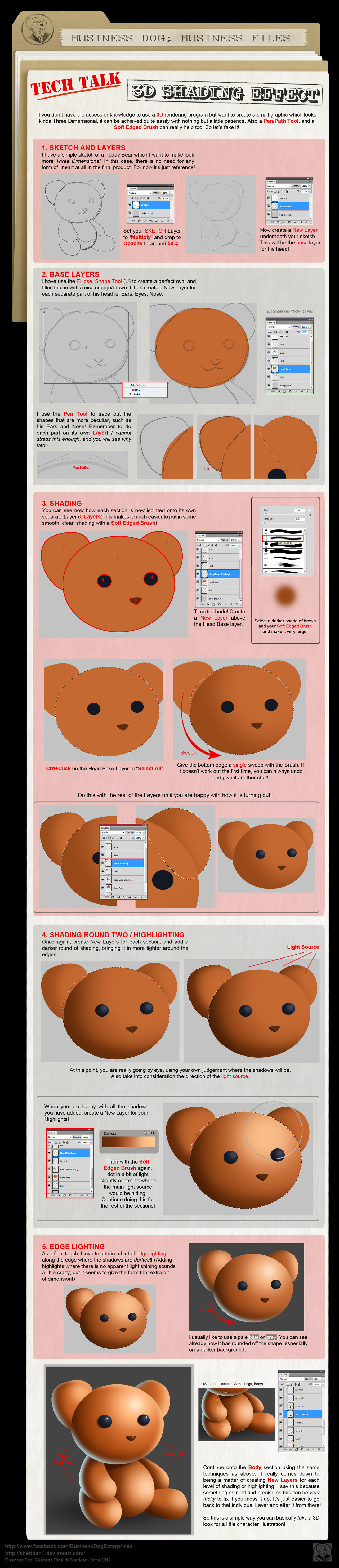 Tutorial - Soft Character Shading by Sheridan-J on DeviantArt