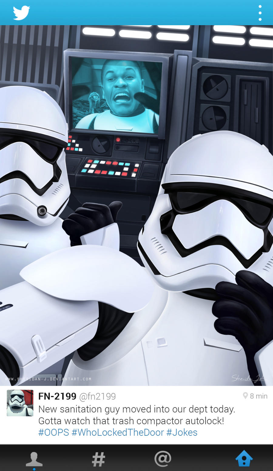 Stormtroopers Selfies