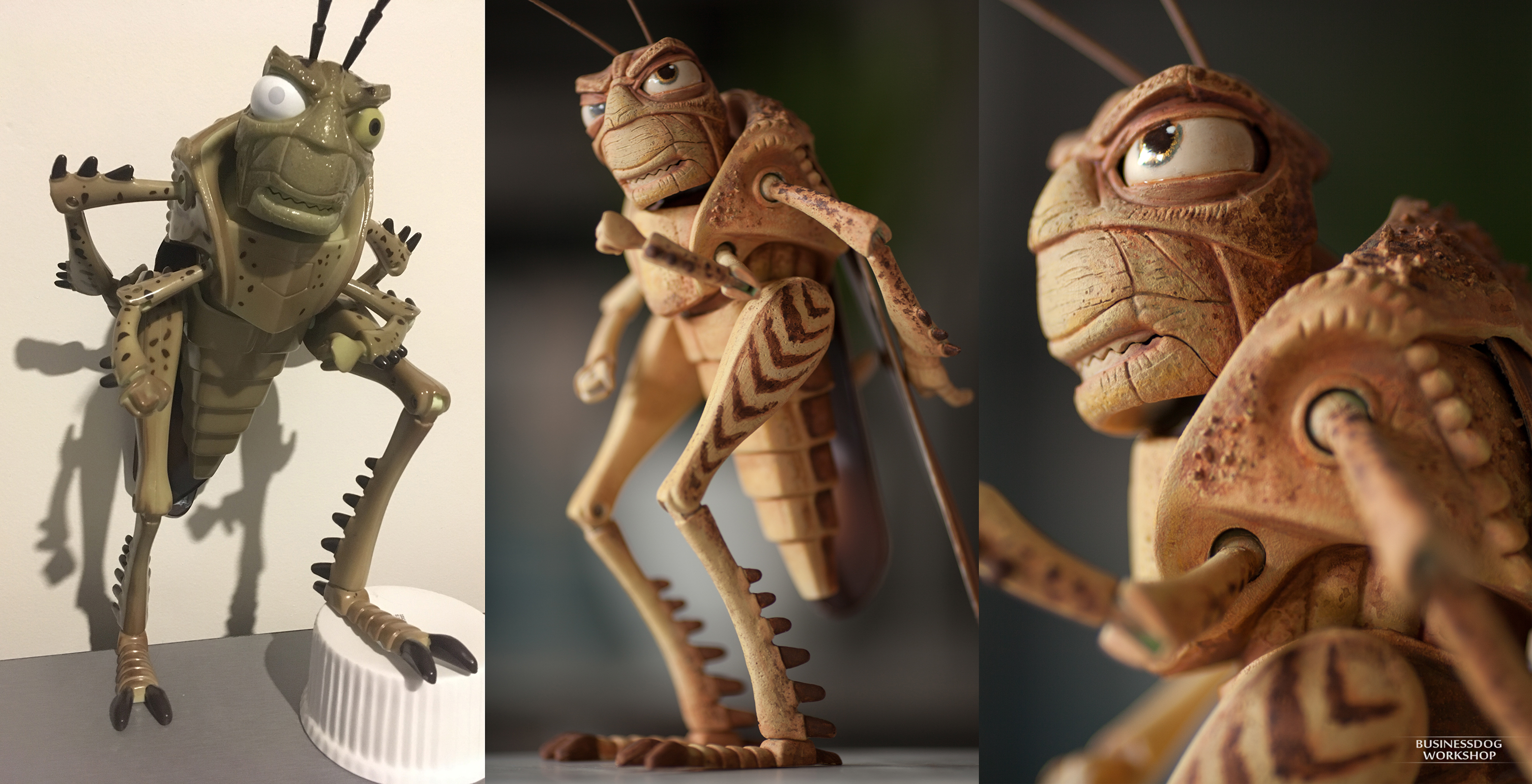 A Bug's Life HOPPER Figure [REPAINT]