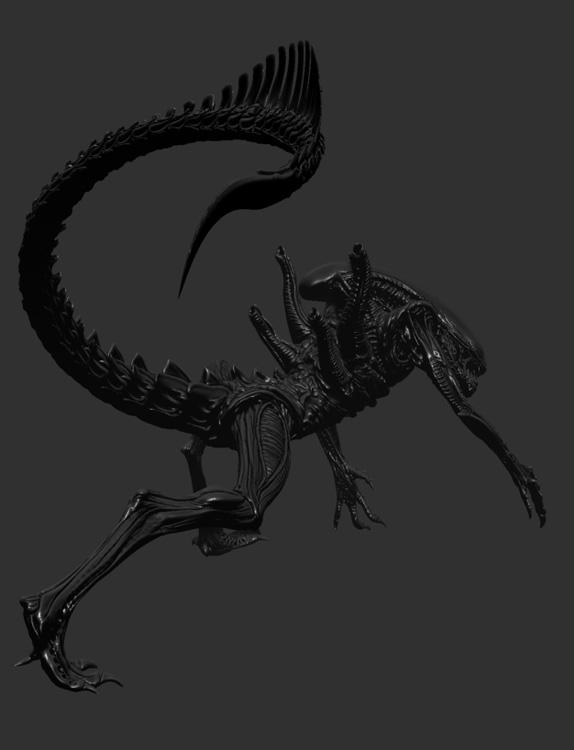 Alien Modles alien model 2-nd render by damir-g-martin on DeviantArt