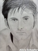 Drawing of David Tennant (Doctor Who)