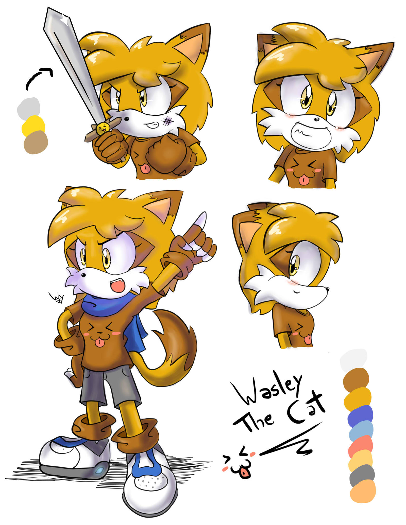 Wasley the Cat reference