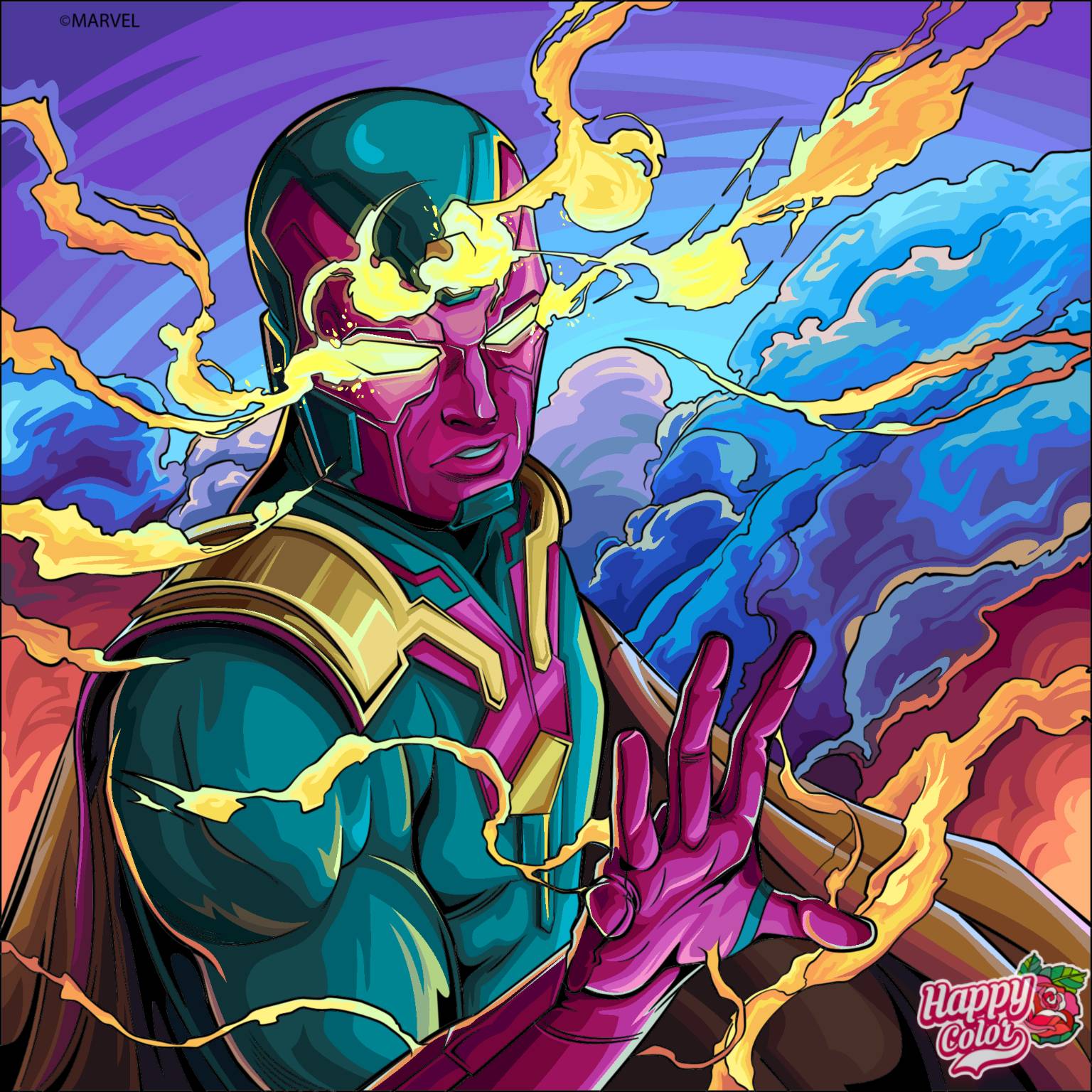 Vision Pro Deviantart Behold, the Vision!! by spider1m on DeviantArt