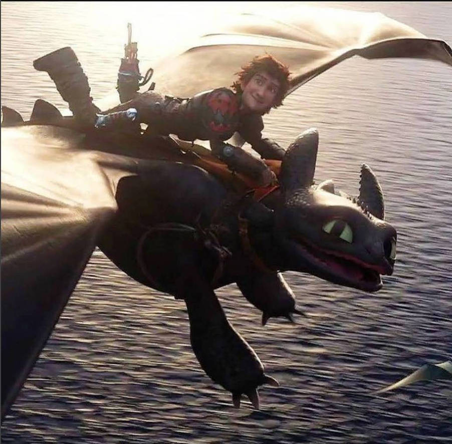 Hiccup Riding Toothless Minecraft Toothless and Hiccup by spider1m on DeviantArt