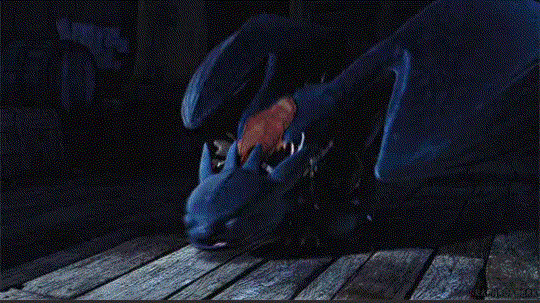 Toothless stretching by spider1m on DeviantArt