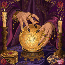 Gaze into the crystal ball and see your fortune