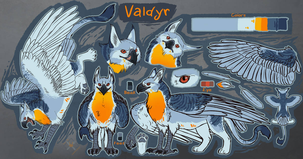 Valdr Inheritance Valdyr Ref by Lemon-Deer on DeviantArt