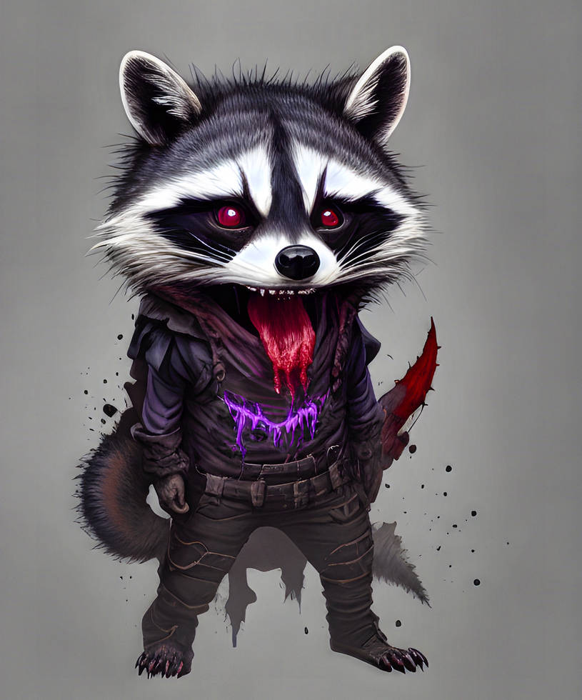 Rabid Raccoon by SourVikings on DeviantArt