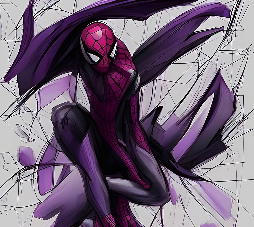 Purple Spider-Man by SourVikings on DeviantArt