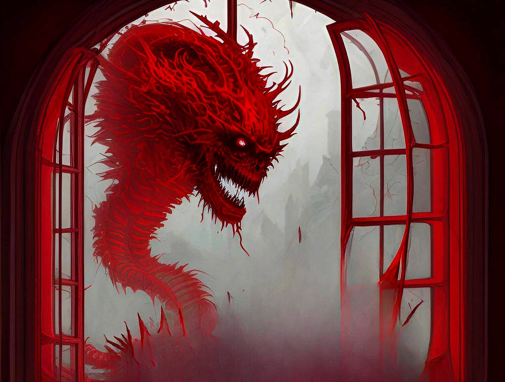 Windows Demon Demon in the Window (2) by SourVikings on DeviantArt