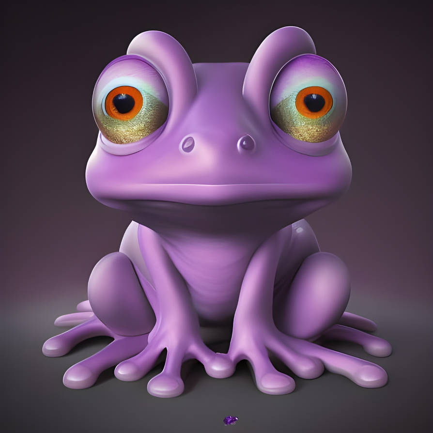Purple Frog by SourVikings on DeviantArt