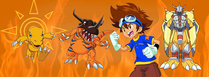 Agumon facebook cover