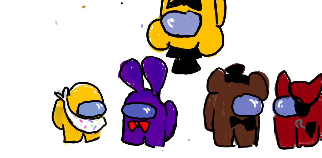 Fnaf Among Us! by GalaxyKitty702 on DeviantArt