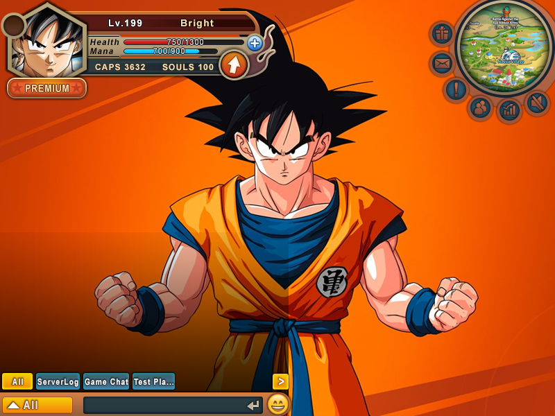 Dragon Ball Game Ui Design by Bright64 on DeviantArt