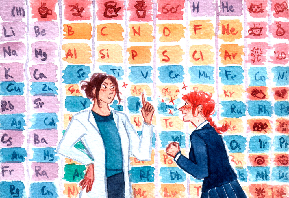 periodic table by Leasana on DeviantArt