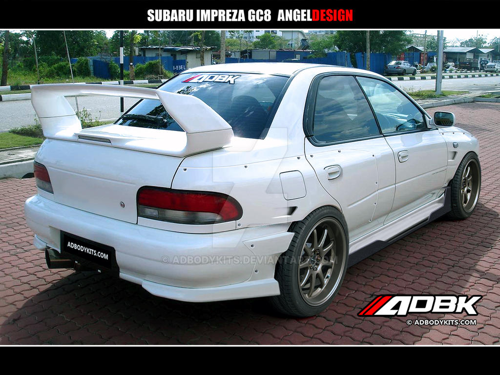 SUBARU IMPREZA GC8 Widebody Rear by ADBodykits on DeviantArt