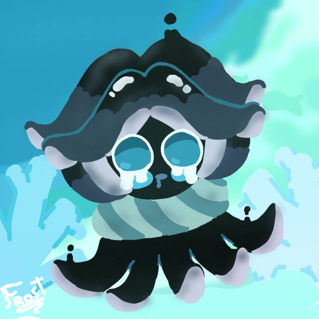 Squid Ink Cookie by Splatfrost on DeviantArt