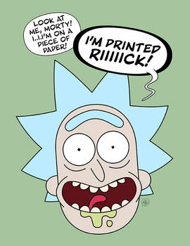 Printed Rick
