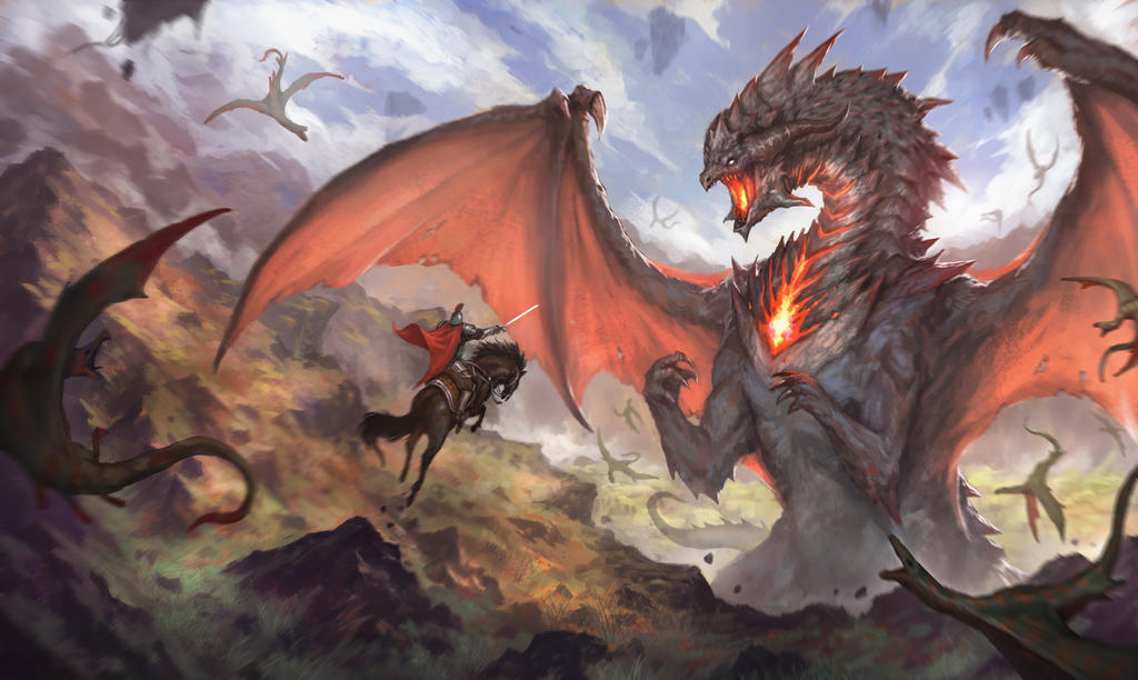 Dragon fight
