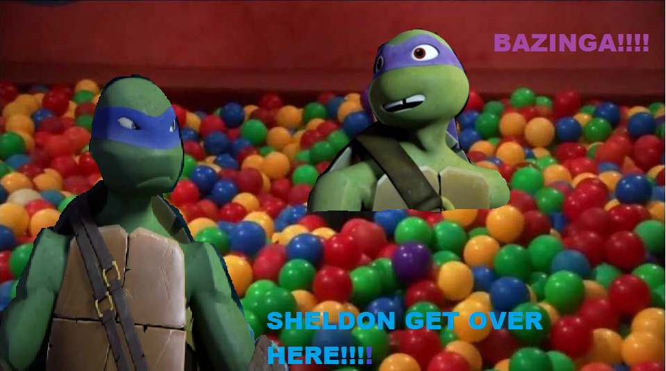 TMNT Version of BAZINGA