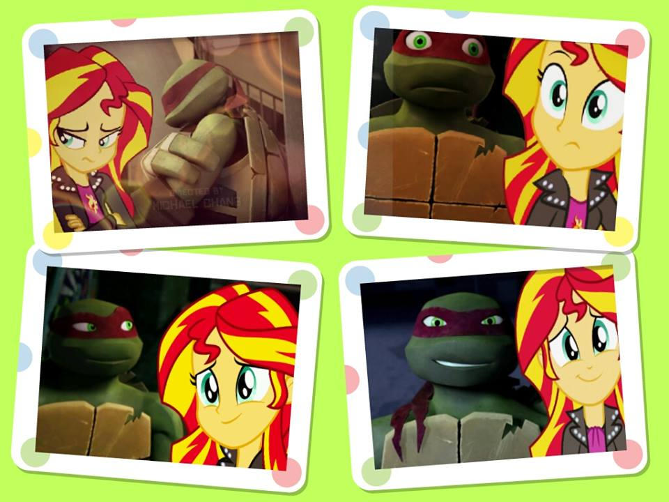 Raph and Sunset Shimmer Edits by NinjaTurtleFangirl on DeviantArt