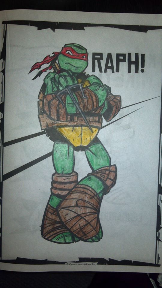 Raph Colored by Me