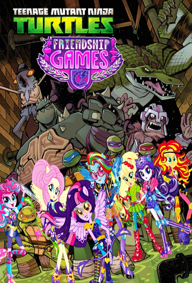 Tmnt Mlp TMNT/MLPEG Crossover Poster (Read Below) by NinjaTurtleFangirl on ...