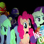 Inside Out TMNT/MLP Style Poster