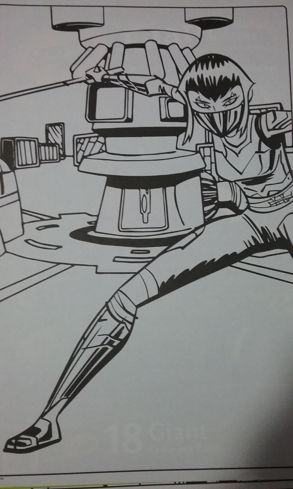 TMNT Karai Coloring Page!!! by NinjaTurtleFangirl on DeviantArt